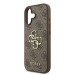 Guess PU 4G Metal Logo Hoesje iPhone 17 – Bruin - 4