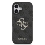 Guess PU 4G Metal Logo Hoesje iPhone 17 – Grijs - 2