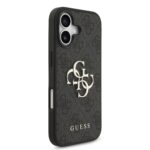 Guess PU 4G Metal Logo Hoesje iPhone 17 – Grijs - 3
