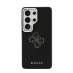 Guess PU 4G Resin Metal Logo Hoesje Samsung Galaxy S26 Ultra – Zwart - 2