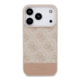 Guess PU 4G Stripe Hoesje iPhone 17 Pro – Roze - 2