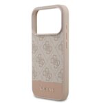 Guess PU 4G Stripe Hoesje iPhone 17 Pro – Roze - 4