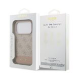 Guess PU 4G Stripe Hoesje iPhone 17 Pro – Roze - 6