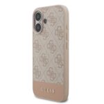 Guess PU 4G Stripe Hoesje iPhone 17 – Roze - 1