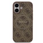 Guess PU Leather 4G MagSafe Hoesje iPhone 17 – Bruin - 2
