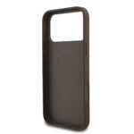 Guess PU Leather 4G MagSafe Hoesje iPhone 17 Pro Max – Bruin - 5