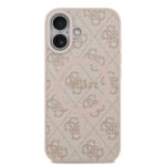 Guess PU Leather 4G MagSafe Hoesje iPhone 17 – Roze - 2