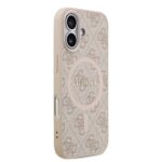Guess PU Leather 4G MagSafe Hoesje iPhone 17 – Roze - 3