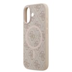 Guess PU Leather 4G MagSafe Hoesje iPhone 17 – Roze - 4