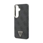 Guess PU Leather 4G Strass Triangle Magnetisch Hoesje Samsung Galaxy S26 – Zwart - 4