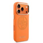 Guess PU Perforated 4G Logo MagSafe Hoesje iPhone 17 Pro Max - Oranje - afbeelding 4