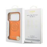 Guess PU Perforated 4G Logo MagSafe Hoesje iPhone 17 Pro Max - Oranje - afbeelding 7
