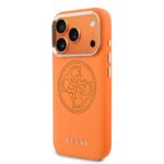 Guess PU Perforated 4G Logo MagSafe Hoesje iPhone 17 Pro - Oranje - afbeelding 2