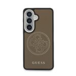 Guess PU Perforated 4G Logo Magnetisch Hoesje Samsung Galaxy S26 - Bruin - afbeelding 3