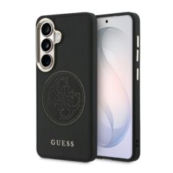 Guess PU Perforated 4G Logo Magnetisch Hoesje Samsung Galaxy S26 - Zwart