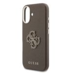 Guess PU Resin Logo Hoesje iPhone 17 – Bruin - 4