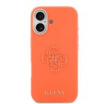 Guess PU Resin Logo Hoesje iPhone 17 – Oranje - 2