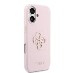 Guess PU Resin Logo Hoesje iPhone 17 – Roze - 3