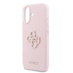 Guess PU Resin Logo Hoesje iPhone 17 – Roze - 4