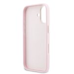 Guess PU Resin Logo Hoesje iPhone 17 – Roze - 5