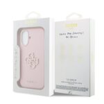 Guess PU Resin Logo Hoesje iPhone 17 – Roze - 6