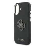 Guess PU Resin Logo Hoesje iPhone 17 – Zwart - 4