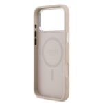 Guess PU Saffiano MagSafe Hoesje iPhone 17 Pro Max – Roze - 5