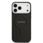 Guess PU Saffiano MagSafe Hoesje iPhone 17 Pro Max – Zwart - 2