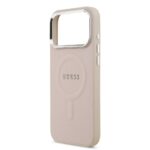 Guess PU Saffiano MagSafe Hoesje iPhone 17 Pro – Roze - 4