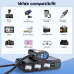 Joyroom 154W Autolader Splitter – 9-in-1 Laadstation - 6