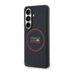 Red Bull PU Leather Meshed Magnetisch Hoesje Samsung Galaxy S26 – Donkerblauw - 1