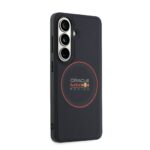 Red Bull PU Leather Meshed Magnetisch Hoesje Samsung Galaxy S26 – Donkerblauw - 3