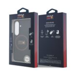 Red Bull PU Leather Meshed Magnetisch Hoesje Samsung Galaxy S26 – Donkerblauw - 6