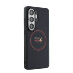 Red Bull PU Leather Meshed Magnetisch Hoesje Samsung Galaxy S26 Ultra – Donkerblauw - 3