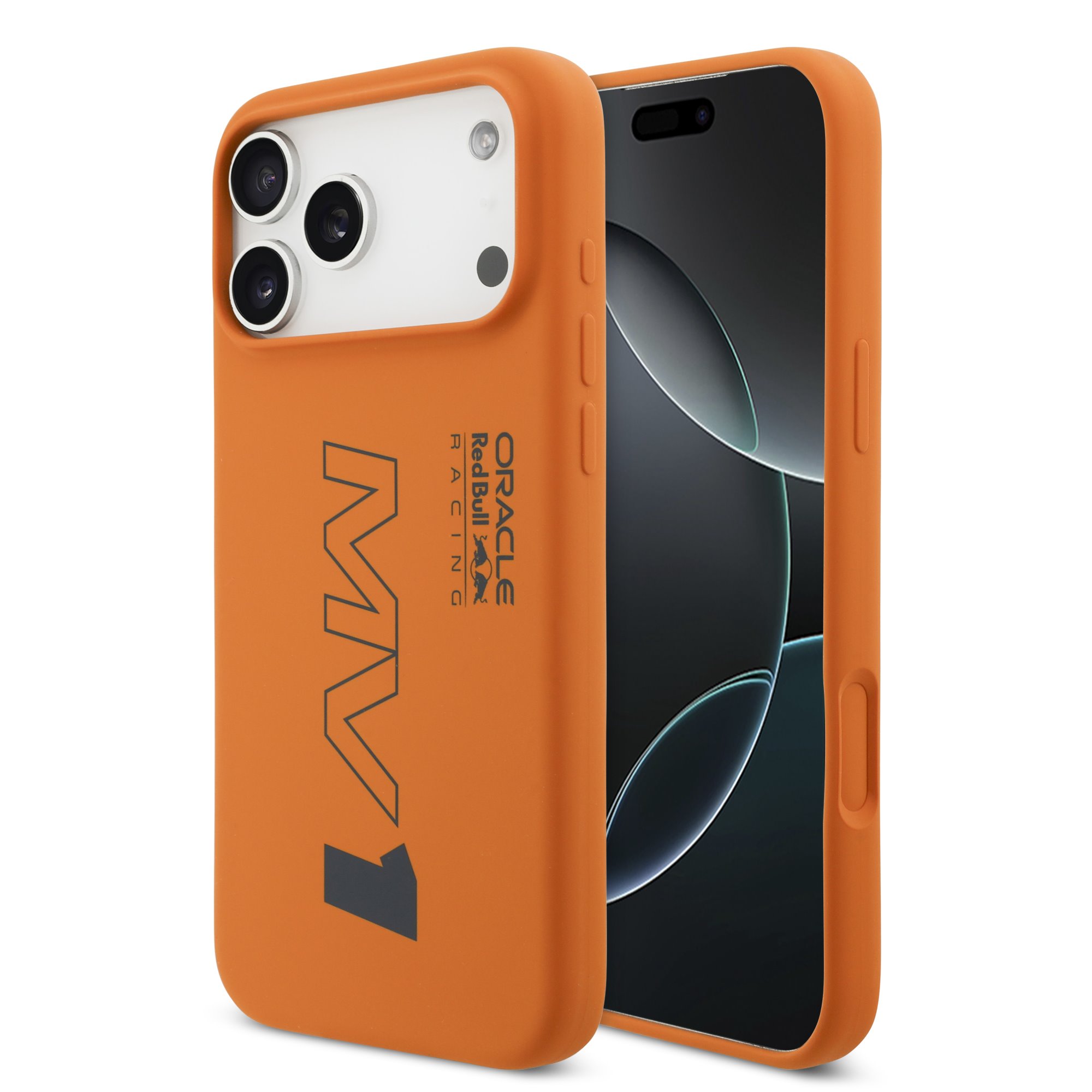 Red Bull Silicone MV1 MagSafe-hoesje voor iPhone 17 Pro Max en iPhone 18 Pro Max - Oranje