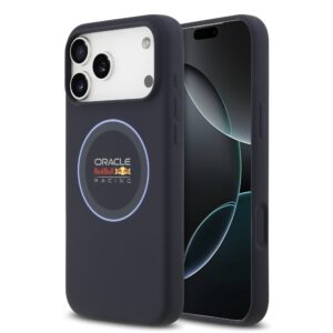 Red Bull Silicone Ring MagSafe Hoesje iPhone 17 Pro Max - Blauw