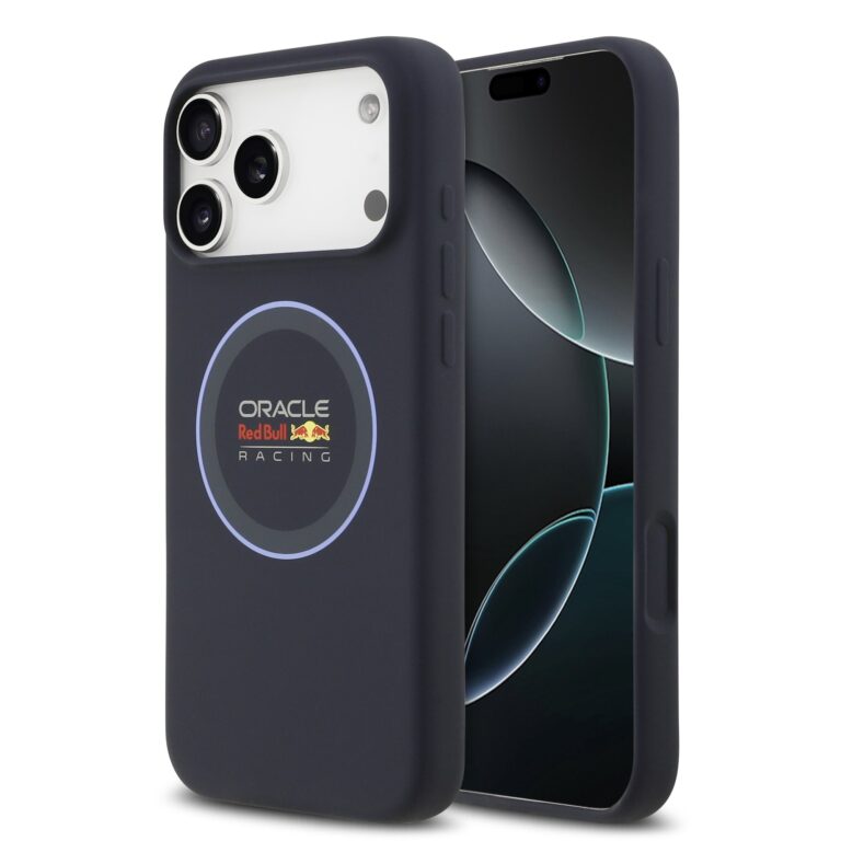 Red Bull Silicone Ring MagSafe Hoesje iPhone 17 Pro Max - Blauw