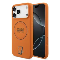 Red Bull Silicone Ring MagSafe Hoesje iPhone 17 Pro Max - Oranje