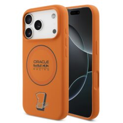Red Bull Silicone Ring MagSafe Hoesje iPhone 17 Pro - Oranje