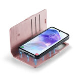 Solidenz 2-in-1 MagSafe Wallet Case voor Samsung Galaxy S25 Edge – Roze - 2