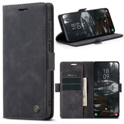 Solidenz Urban Book Samsung Galaxy A57 hoesje - Zwart