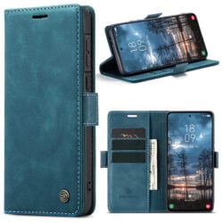 Solidenz Urban Book Samsung Galaxy A57 hoesje - Blauw