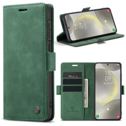 Solidenz Urban Book Samsung Galaxy A57 hoesje - Groen