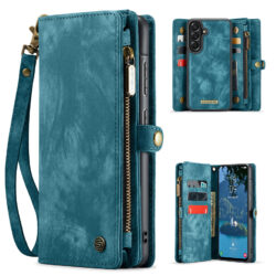 Solidenz Urban Wallet Samsung Galaxy A57 hoesje - Blauw