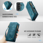 Solidenz Urban Wallet Samsung Galaxy A57 hoesje – Blauw - 2