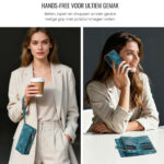 Solidenz Urban Wallet Samsung Galaxy A57 hoesje – Blauw - 5