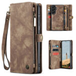 Solidenz Urban Wallet Samsung Galaxy A57 hoesje - Bruin