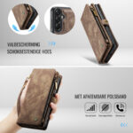 Solidenz Urban Wallet Samsung Galaxy A57 hoesje – Bruin - 2