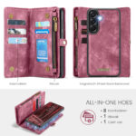 Solidenz Urban Wallet Samsung Galaxy A57 hoesje – Rood - 1