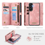 Solidenz Urban Wallet Samsung Galaxy A57 hoesje – Roze - 1